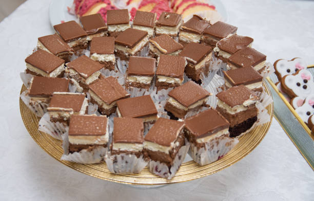 plate with the best recipes for home-made cakes