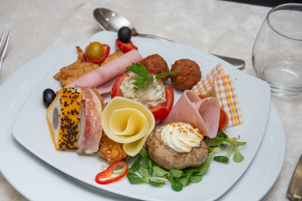istock aperitif at a Romanian wedding 2024 2148634261