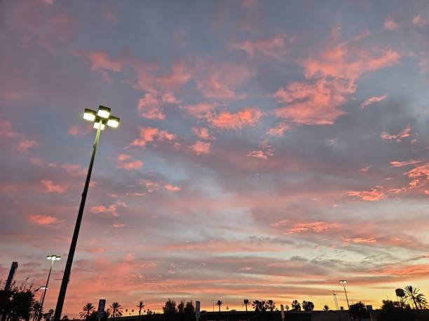 Pregame Sky Show At Angel Stadium