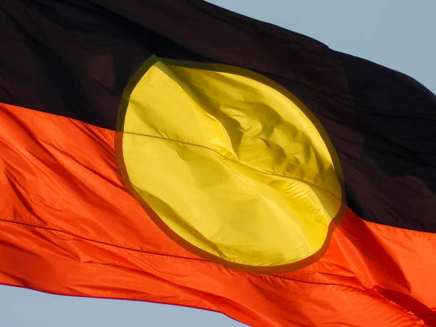 370+ Bandera De Los Aborígenes De Australia Fotografías de stock, fotos
