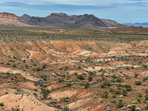 Valley of Fire Scenic Byway is between Las Vegas and Lake Mead and offers incredible roadside views.