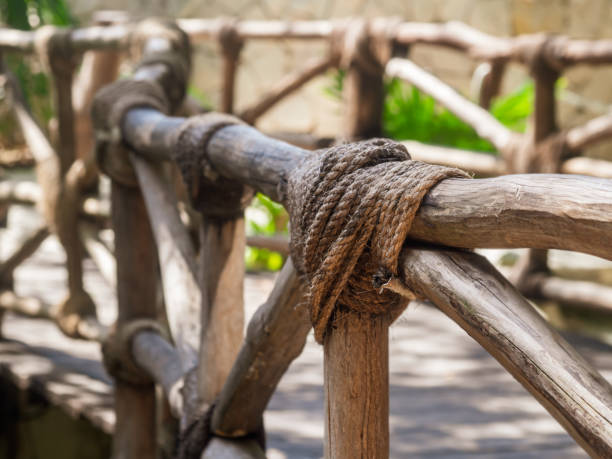 istock Close up on cord on a fence 2148639901