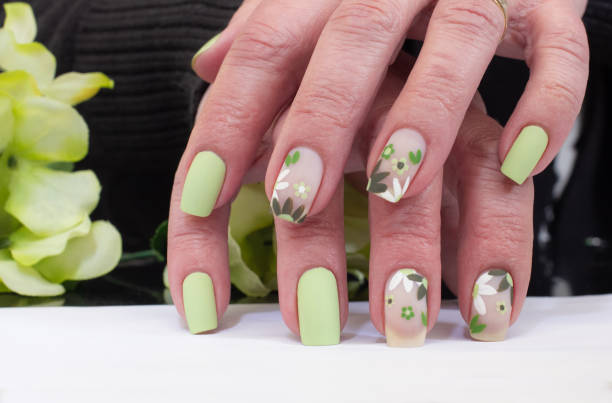 istock Colorful Spring and Summer Nail Art Designs 2148642989