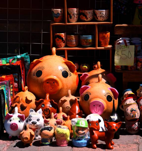 Meican piggy bank in Queretaro City