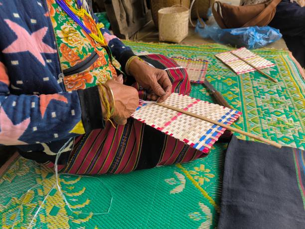 istock Fan woven bamboo in the Thai countryside 2148645295