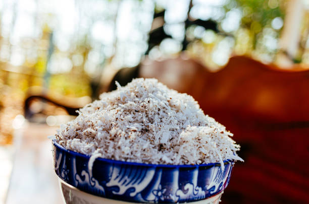 fresh coconut for making coconut milk