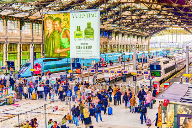 Eastern railway station of Paris, France