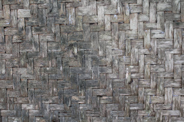 istock walls made of knitted bamboo 2148664409