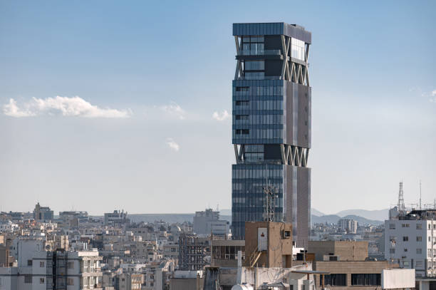istock Modern skyscraper dominating Nicosia cityscape 2148671873