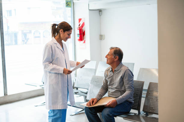 istock Female Doctor Consulting Patient in Office 2148672449