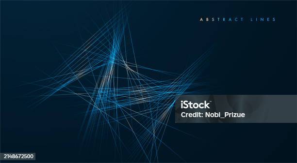 Line Abstract Dynamic Abstract Dynamic Lines Stock Illustration - Download Image Now ...