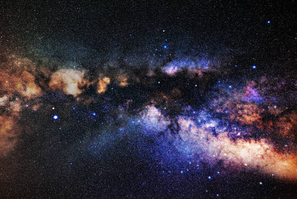 istock Milky Way colorful starry skies 2148674266