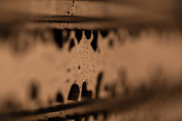 Old beautiful vintage gold texture, close-up