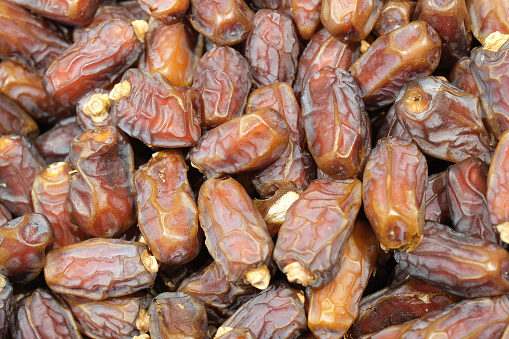 Dried date palm background