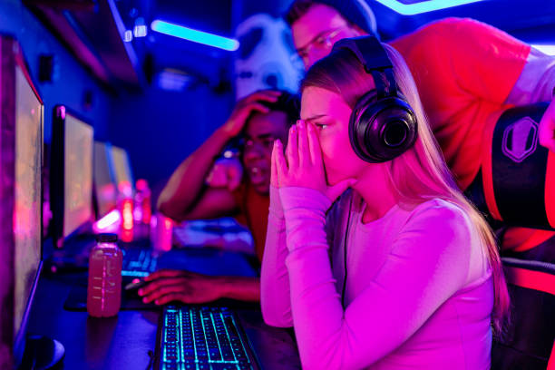 istock Teen gamer confronts hurdles in digital contest 2148677324