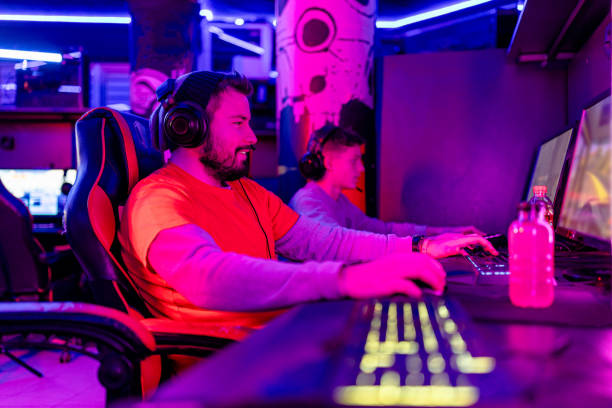 istock Duo shines in competitive gaming match 2148677522