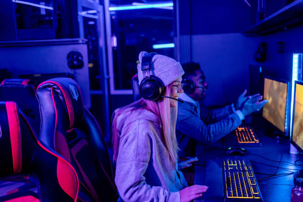 istock eSports competitors thrive in gaming partnership 2148677664