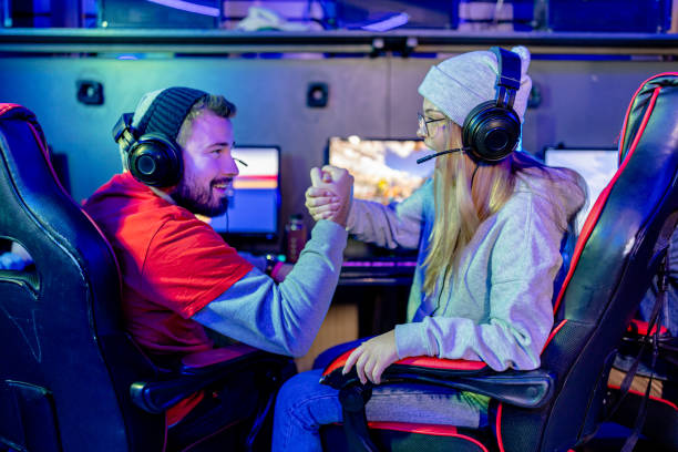 istock eSports handshake symbolizes new friendship 2148677701