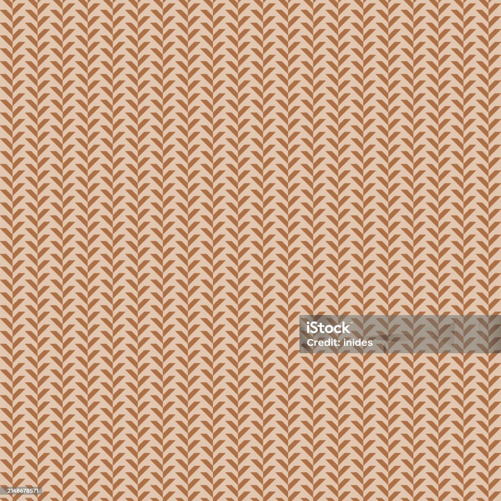 Tweed Pattern Line Classic Tweed Herringbone Style Pattern Geometric Lines Print In Beige ...