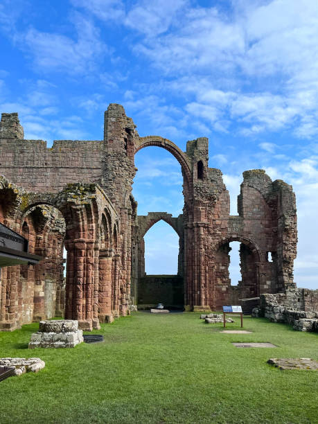 istock St Cuthbert Lindisfarne Priory, Holy Island, Northumberland, England 2148679218