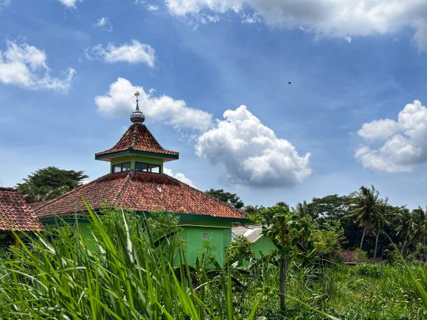 typical Indonesian prayer room roof design