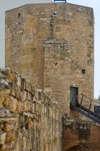 istock Ancient tower of Tarraco under a cloudy sky 2148681465