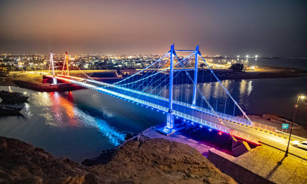 istock View of Sur with Al Ayjah Bridge, Oman 2148683531