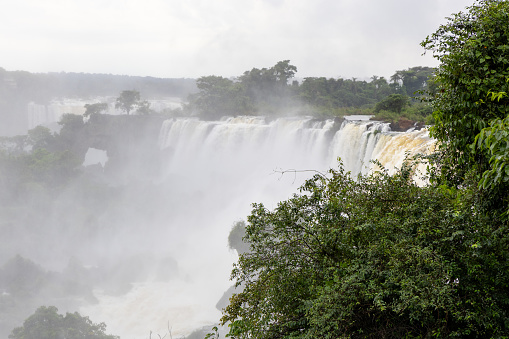 Iguazu Falls are situated at the triangle of Argentina, Brazil and Paraguay and is the largest system of waterfalls in the world.  Most of the Falls are on Argentina´s side. A extremely impressive travel destination.