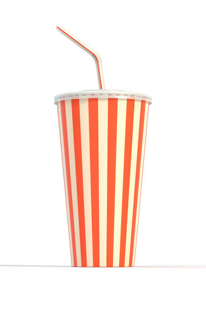 istock Fast food cola drink cup and drinking straw 2148684208