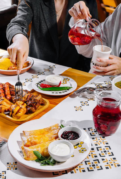 istock Friends enjoying brunch at a cozy restaurant 2148685364