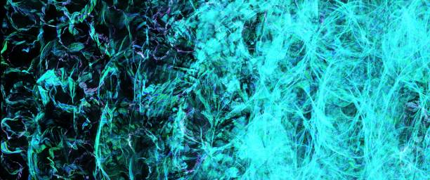 istock Blue grunge panoramic background - stock photo 2148689233