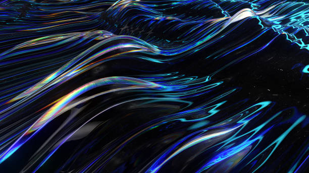 istock Abstract dark glass lines retro background 2148689776
