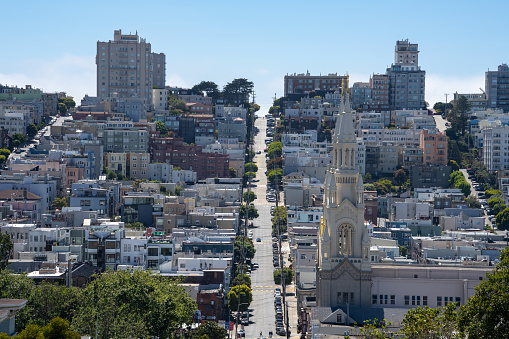 View of San Francisco from Coit Tower