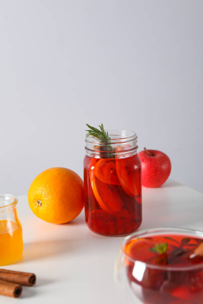 istock Concept of delicious hot drink - tea, berry - fruit tea 2148695844