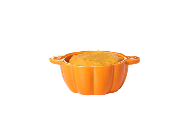 PNG, Pumpkin porridge isolated on white background