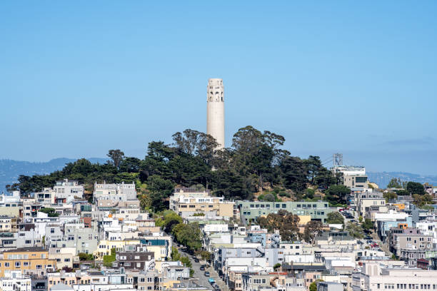 View of Coit Tower San Francisco
