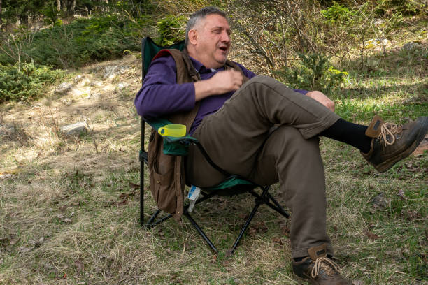 istock Retired Senior Men at Picnic 2148702991
