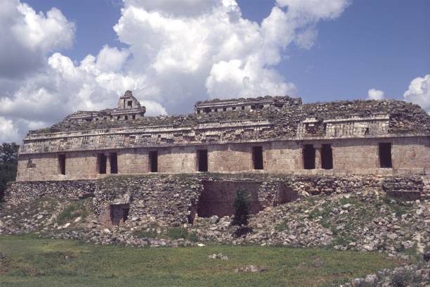istock Ancient Mayan building in Uxmal, Chichen Itza, Mexico 2148703642