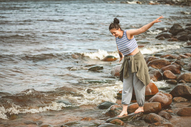 istock Young woman enjoying nature 2148708290