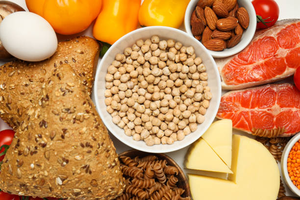 istock Different products, concept of grocery, ingredients for cooking 2148709102