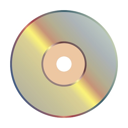 CD in gradient colors
