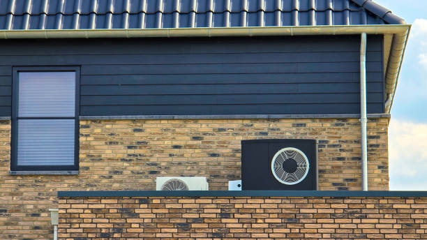 istock air source heat pump unit installed outdoors at a modern home with bricks in the Netherlands 2148712707