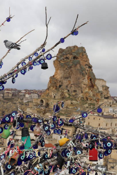 istock Pigeon valley or Uschisar Castle in Cappadocia - Turkey 2148718373