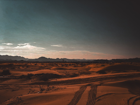 El desierto de Hail en Arabia Saudita photo