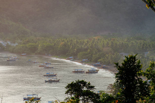 istock View of Baler Bay (Cemento Beach) from Ermita Hill, Baler Aurora. 2148724859