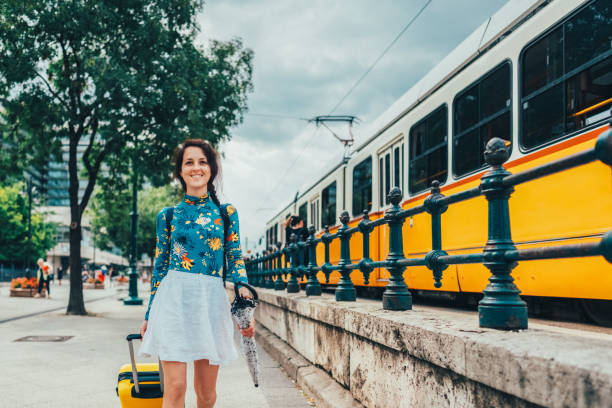 istock Tourist woman visiting Budapest 2148725731