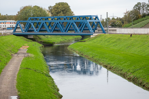Ouse Bridge is a reinforced concrete plate girder bridge on the M62 that spans River Ouse