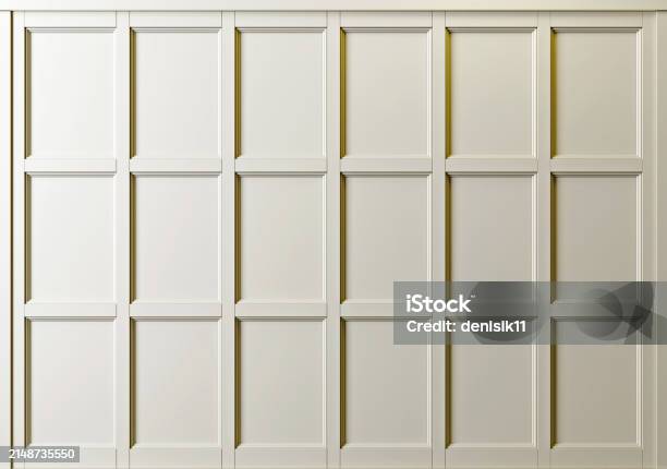 Panel Background Wood Panel Cabinet White Background Stock Photo - Download Image Now ...