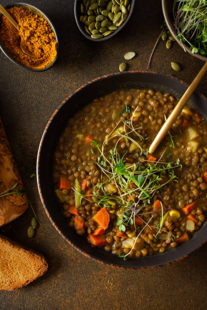 istock Healthy lentil soup 2148736238