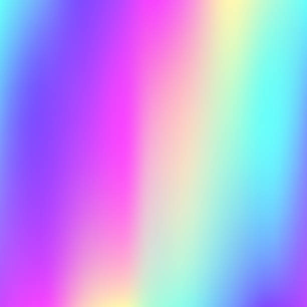 istock Pearlescent Background. Chrome Mesh. Iridescent Gradient. Metal Spectrum Template. Holographic Texture. Purple Neon Texture. Soft Pattern. Liquid Fluid. Violet Pearlescent Background 2148739303